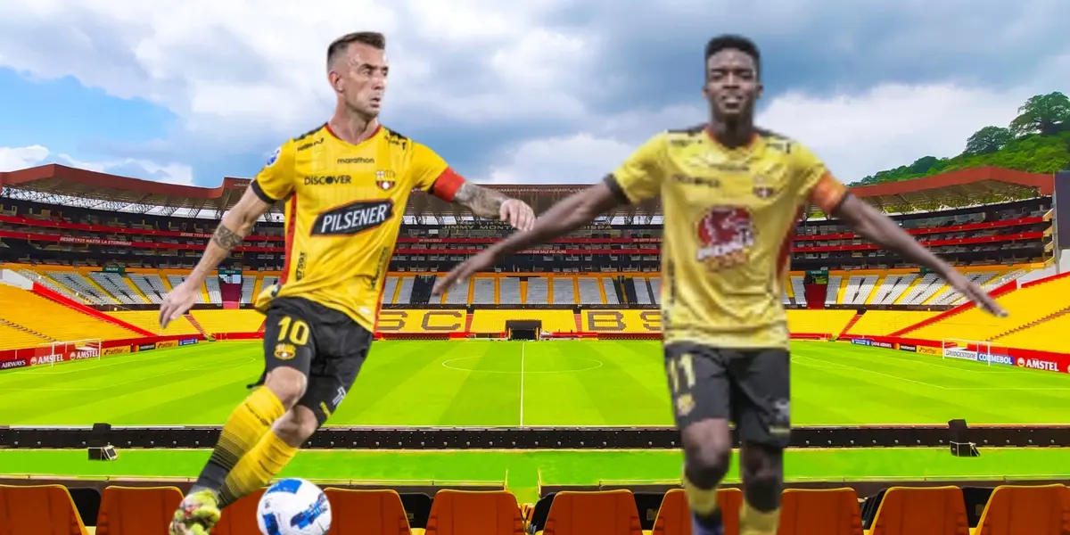 Bruno Caicedo marcó su primer gol con BSC, Damián Díaz lo asistió