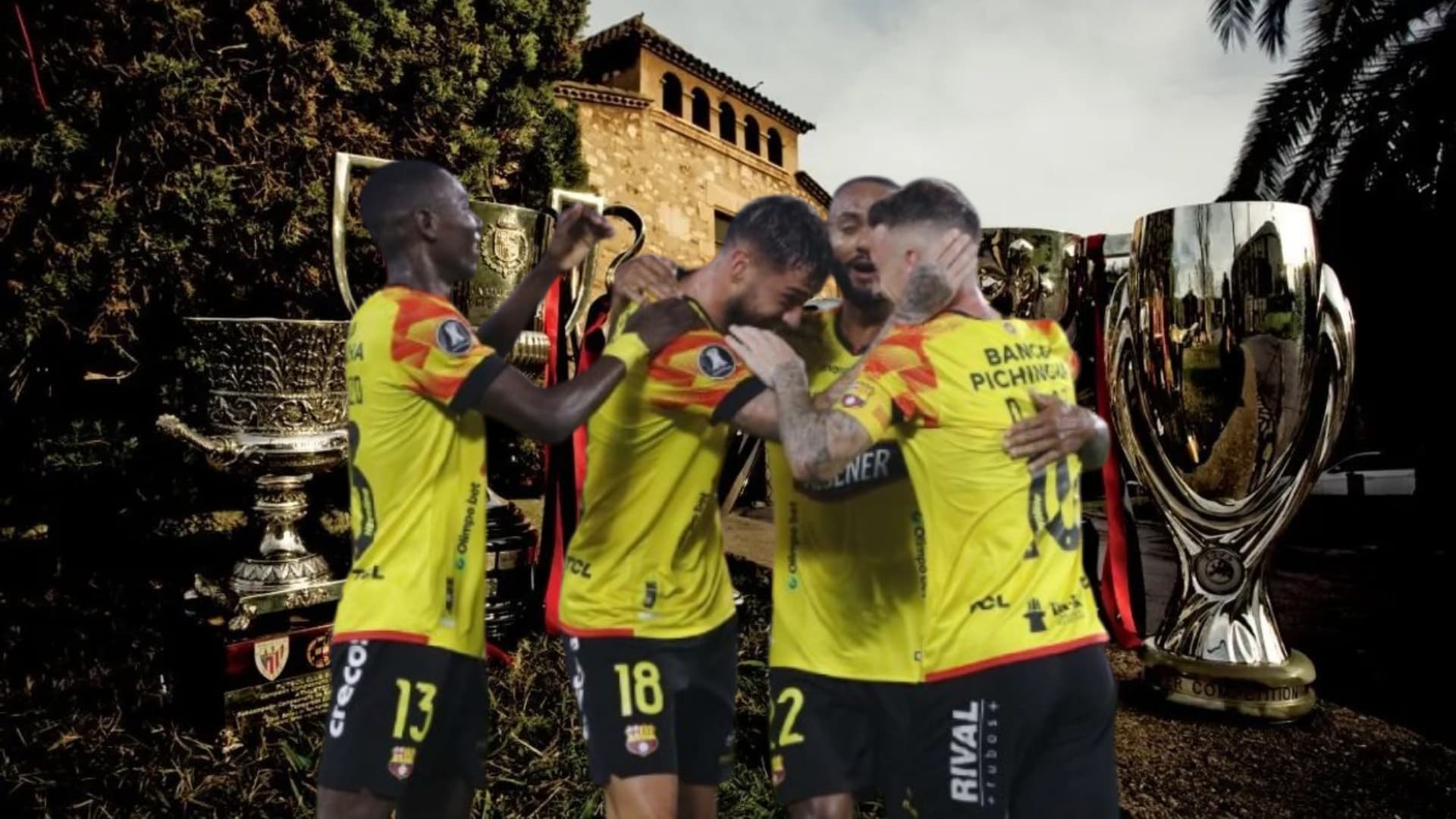 Bsrcelona SC y trofeos europeos / Foto de: Un Solo Ídolo