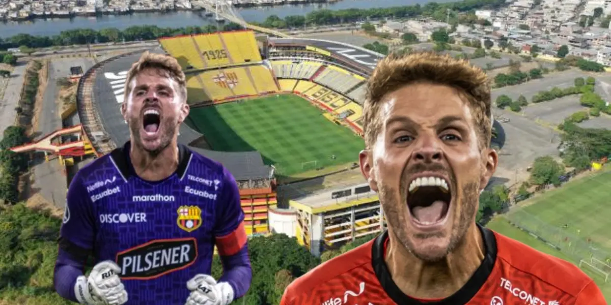 Burrai tendría la posibilidad de salir de Barcelona SC y lo que dijeron sobre el portero