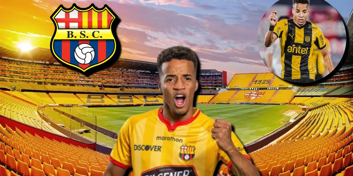 Byron Castillo es jugador de Peñarol, destacó en Barcelona SC y lo que dijo ahora