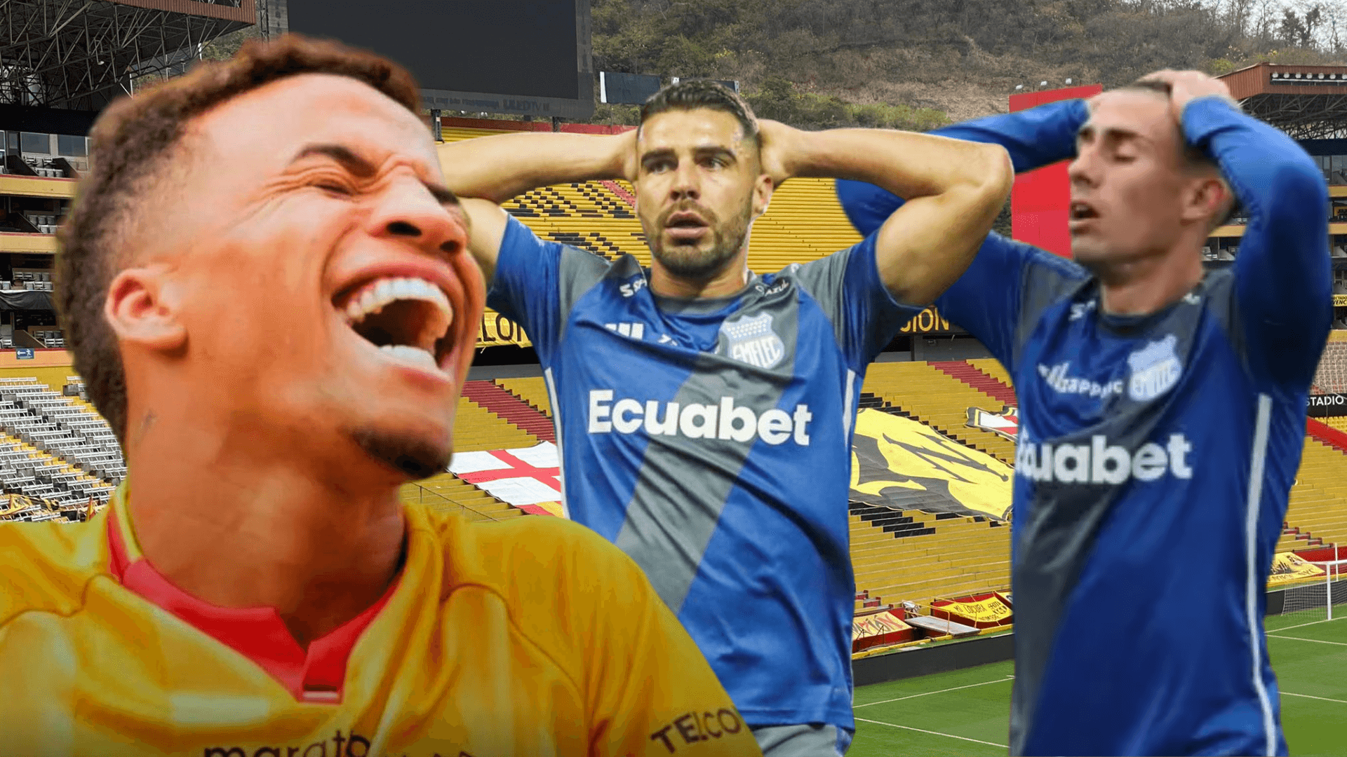 Byron Castillo, Juan Pablo Ruíz y Alexander González (Foto tomada de: Cancha/API)