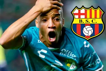 Byron Castillo no pasa su mejor momento en el León de la Liga MX