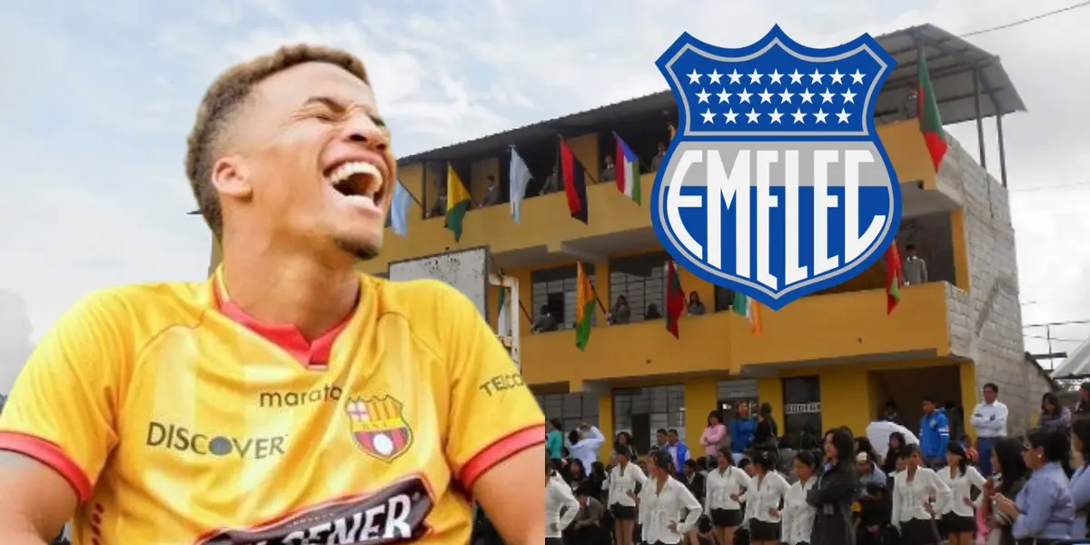Byron Castillo y Emelec / Foto de: Un Solo Ídolo