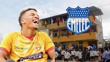 Byron Castillo y Emelec / Foto de: Un Solo Ídolo