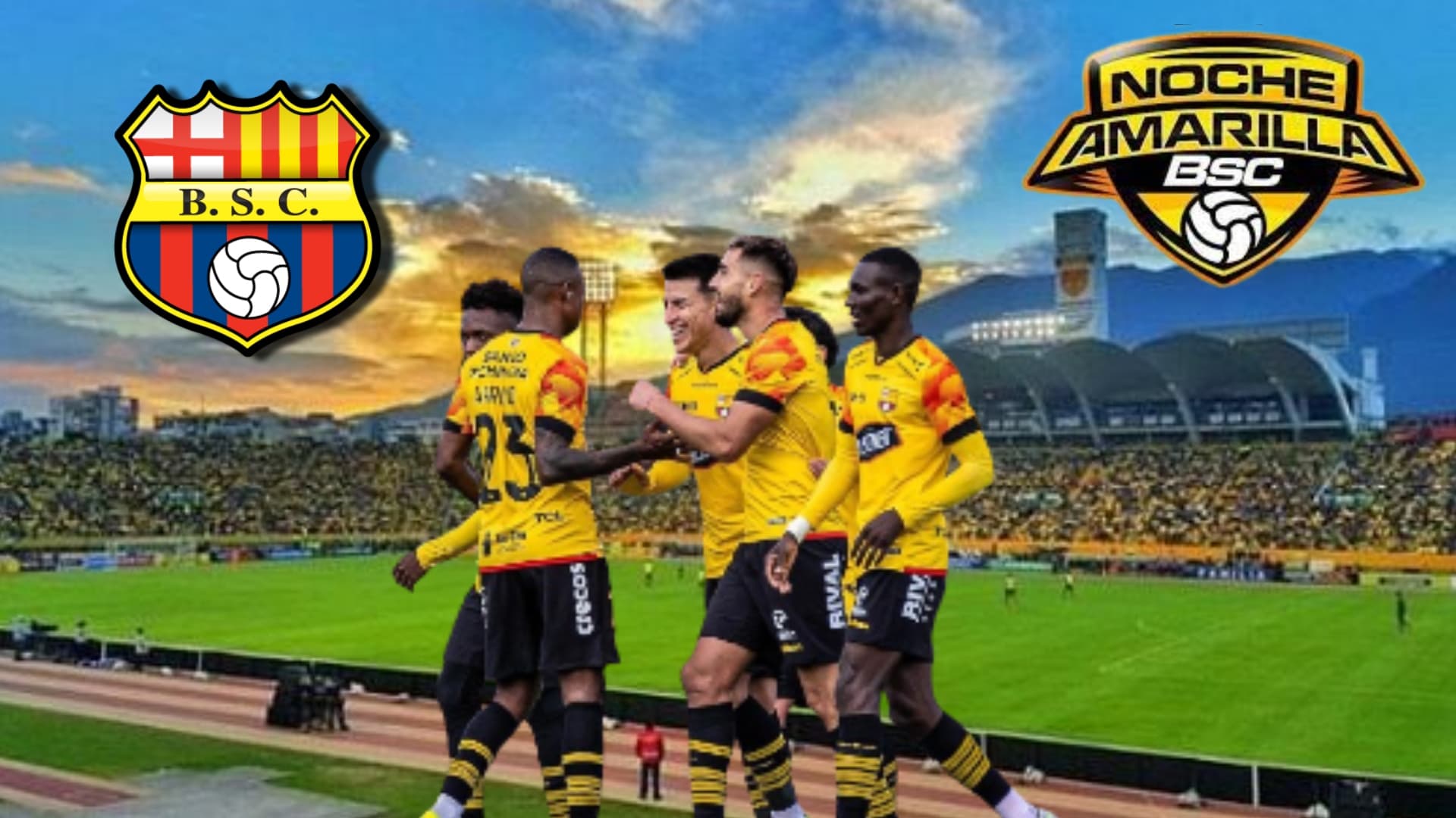 Cambian de empresa, ahora revelaron quien transmitirá la Noche Amarilla de BSC en Quito