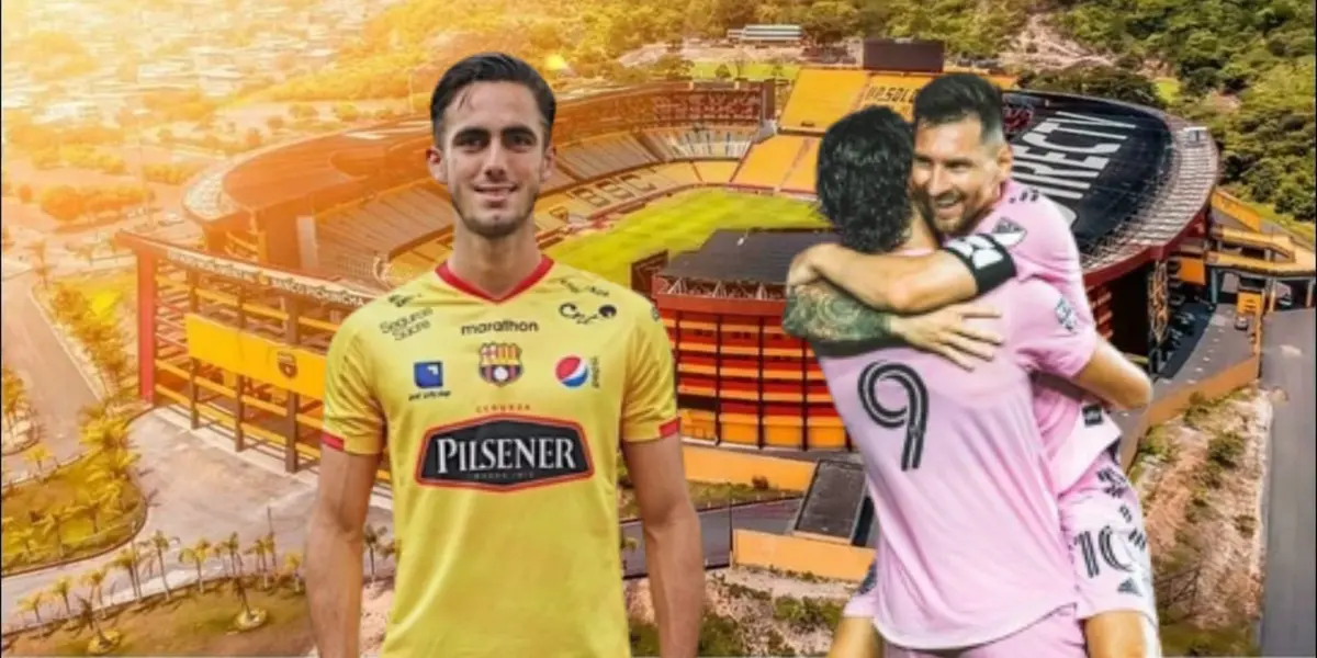 Campana juega con Messi en el Inter de Miami, lo que publicaron sobre el ex BSC desde su club