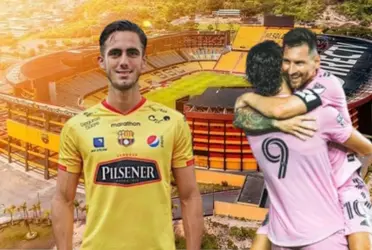 Campana juega con Messi en el Inter de Miami, lo que publicaron sobre el ex BSC desde su club