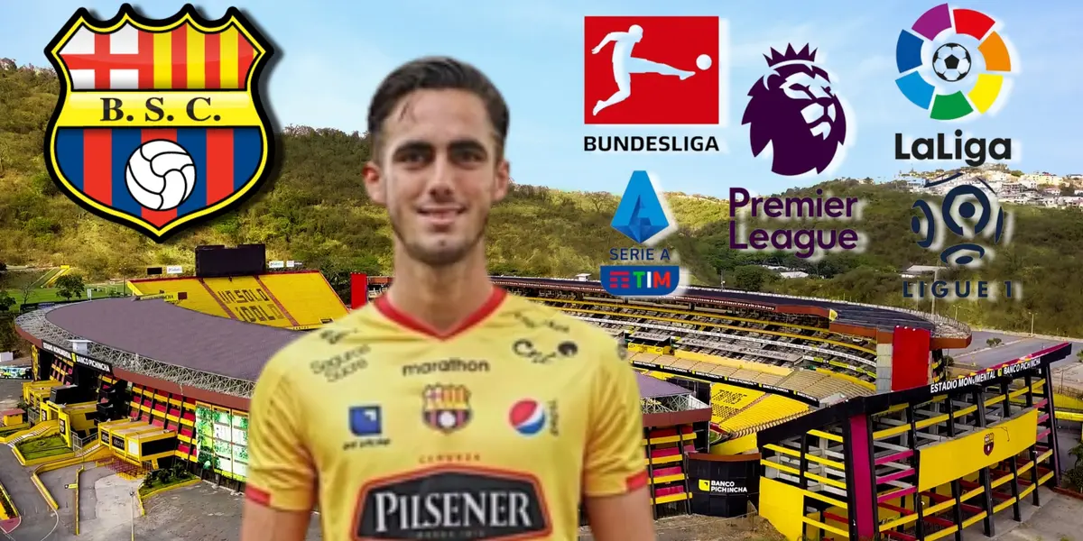 Campana salió de Barcelona SC y revelaron el grande de Europa que lo quiere fichar