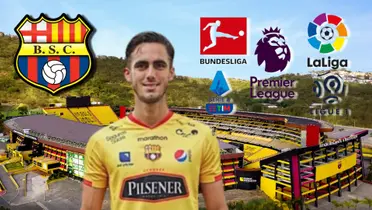 Campana salió de Barcelona SC y revelaron el grande de Europa que lo quiere fichar