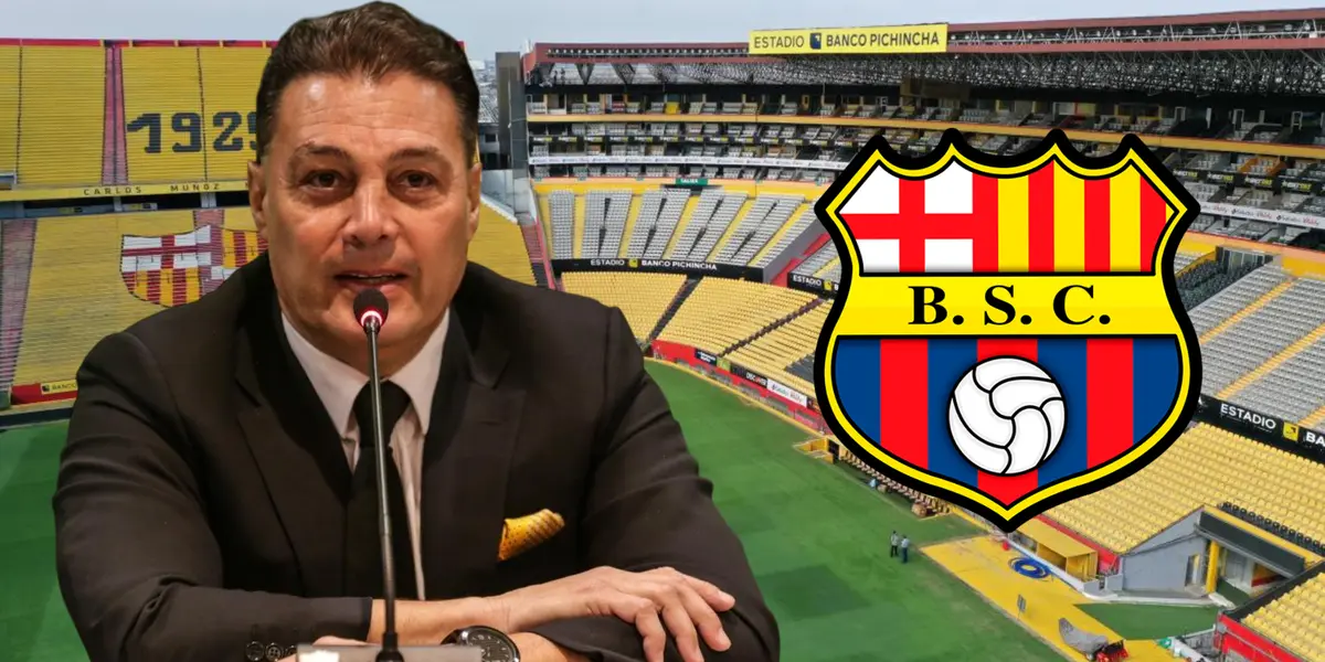 Carlos Alfaro Moreno (Foto tomada de: Barcelona SC/Wikipedia)