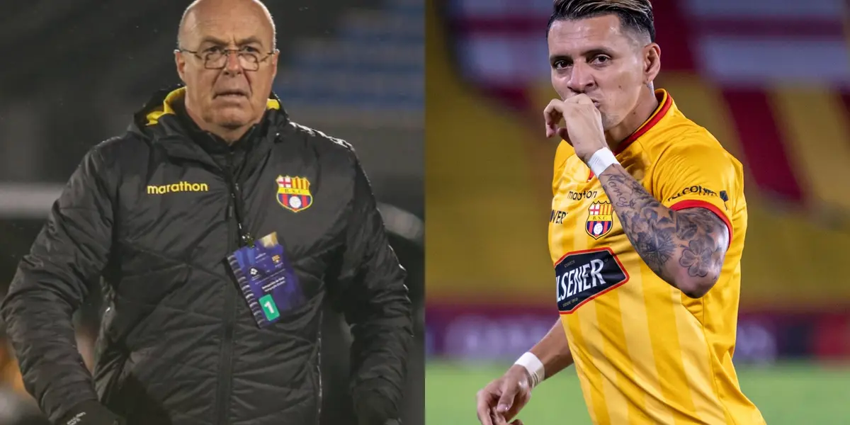 Carlos Garcés volvió a hablar de Barcelona SC, así como pasó días atrás con Jorge Célico que levantó polémica por sus palabras
