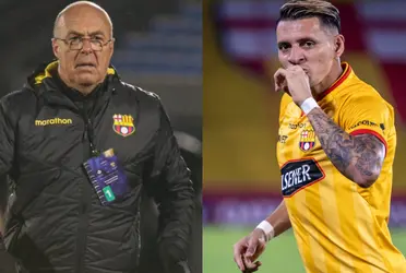 Carlos Garcés volvió a hablar de Barcelona SC, así como pasó días atrás con Jorge Célico que levantó polémica por sus palabras