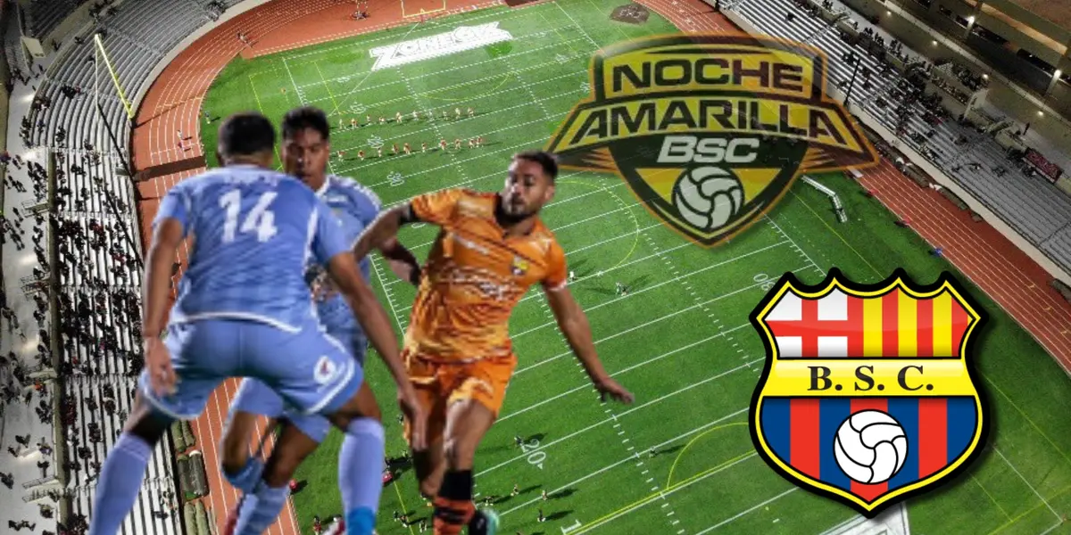 Confirman el nuevo rival del equipo de Barcelona SC para la Noche Amarilla