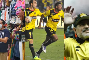 Cuando Maradona dirigió en México tuvo a un ecuatoriano como consentido