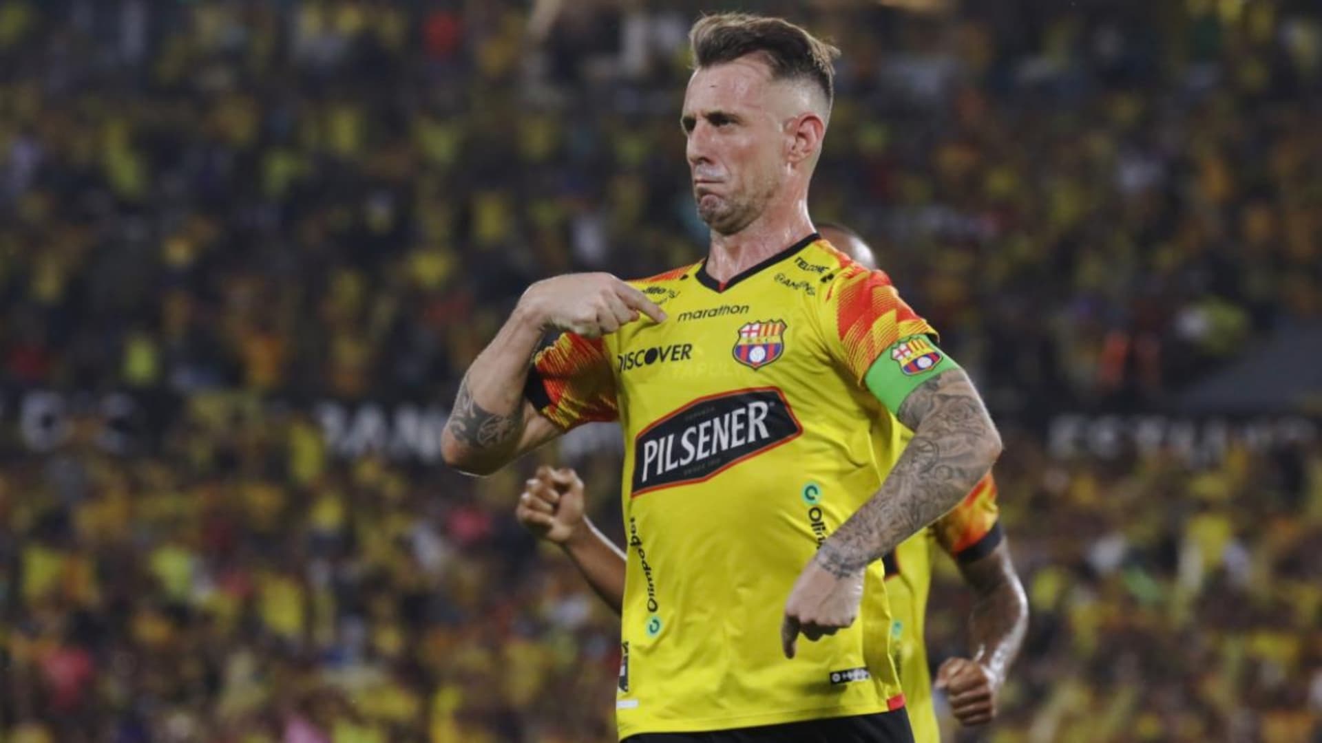 Damián Díaz en Barcelona SC 2024 / Foto de: API
