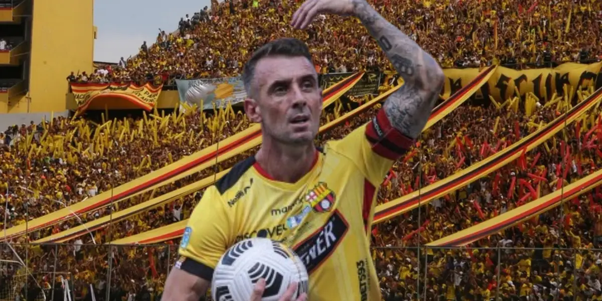 Damián Díaz jugador de Barcelona SC