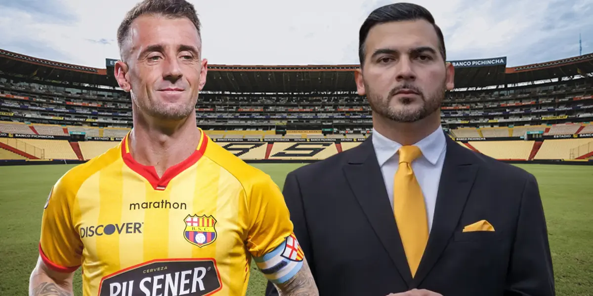 Damián Díaz y Antonio Álvarez (Foto tomada de: Municipio de Guayaquil/API)