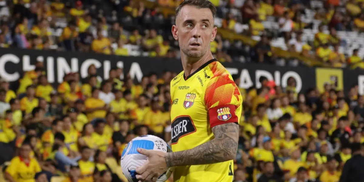 Damipan Díaz en Barcelona SC 2023 / Foto tomada de: API