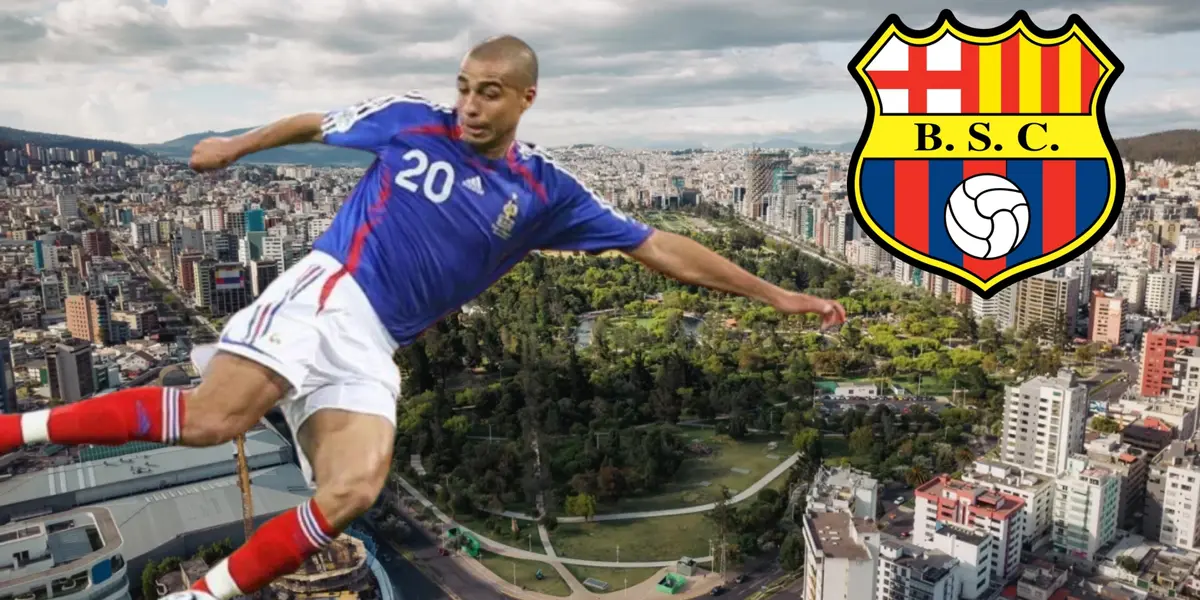 David Trezeguet y Barcelona SC / Foto de: Un Solo Ídolo