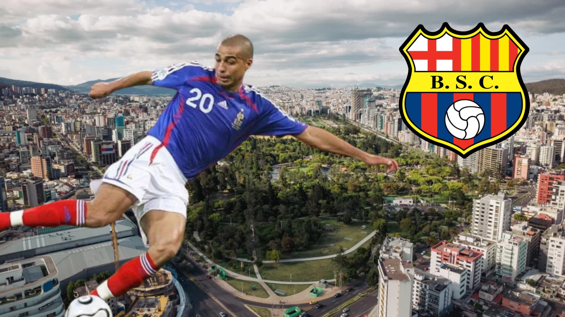 David Trezeguet y Barcelona SC / Foto de: Un Solo Ídolo