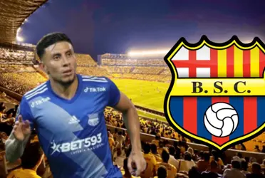 Desde México hablaron sobre la posibilidad de que Rojas juegue en Barcelona SC