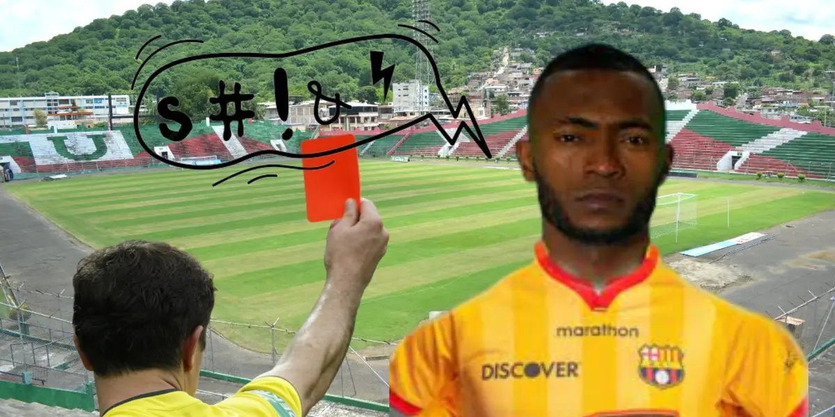 Después de la expulsión del lateral derecho, la ‘Liza’ tuvo un intercambio fuerte con uno de sus compañeros antes de abandonar la cancha