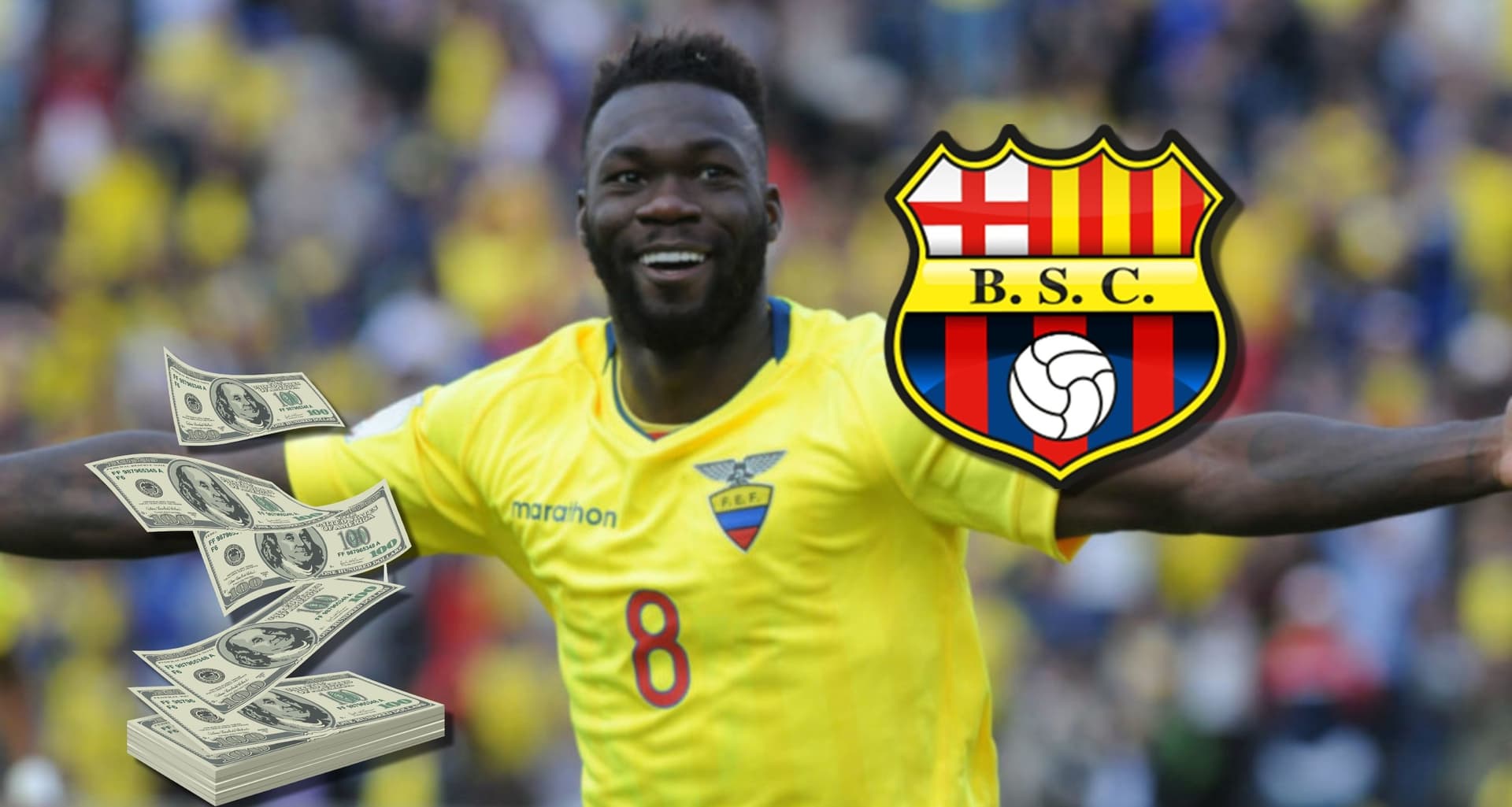 Dicen que Felipe Caicedo puede ser la sorpresa en la Noche Amarilla, ahora que Sergio Agüero no jugará el cotejo
