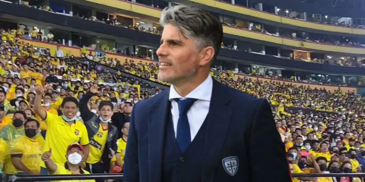 Diego López no soportó su bajo nivel y lo sacará de Barcelona SC