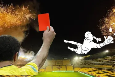 El arquero Damián Lanza recordó el día que lo expulsaron sin siquiera entrar a la cancha y Barcelona SC se quedó sin arquero