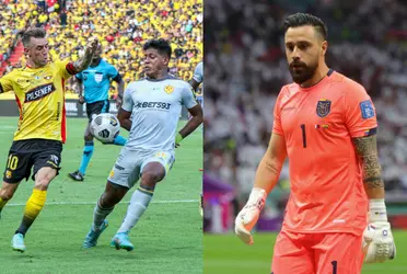 El arquero de Aucas reconoció la importancia de haber jugado contra el Ídolo.