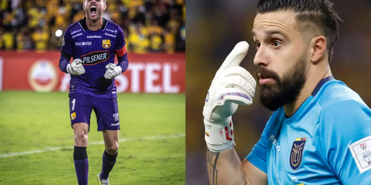 El arquero de Aucas se refirió a la posibilidad de que Burrai ataje en la Selección Ecuatoriana.