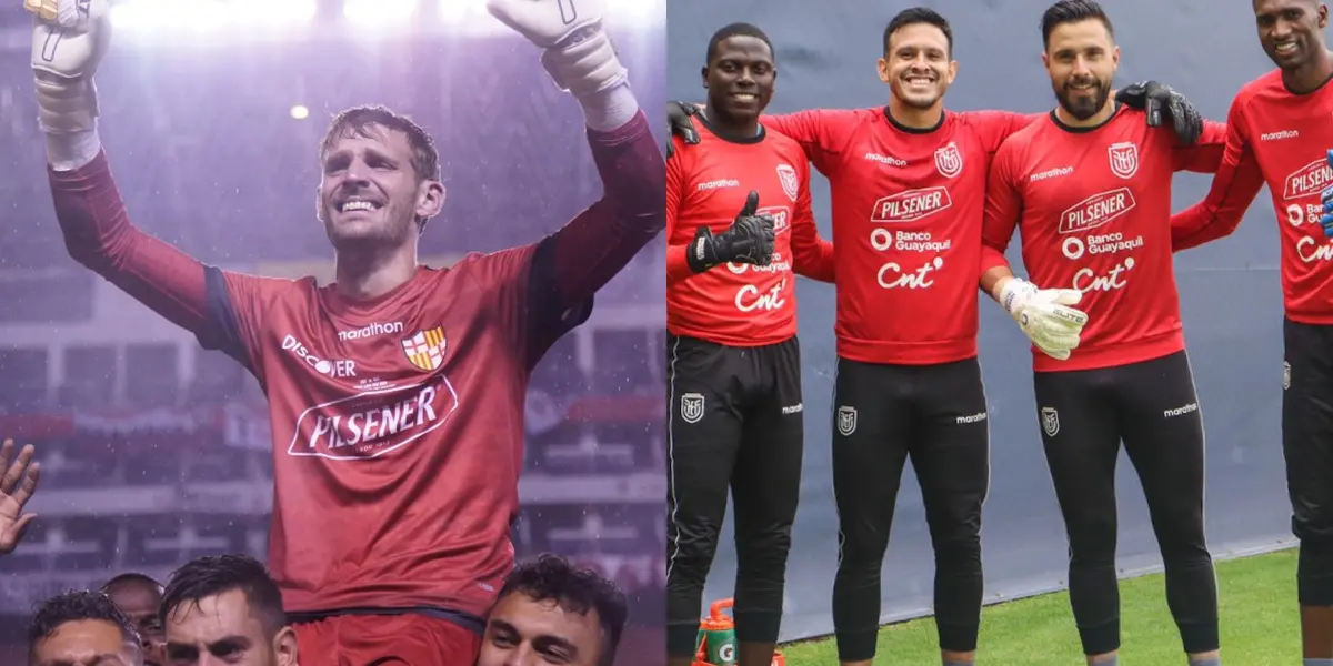 El arquero tiene claro su futuro en la Selección Ecuatoriana.