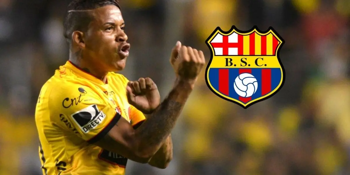 El atacante ecuatoriano no vivo un buen momento deportivo