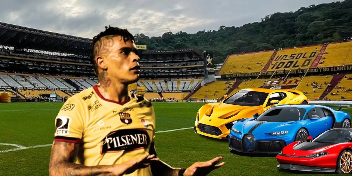 El auto de más de 100 mil dólares que maneja el ex delantero de BSC Jonatan Álvez