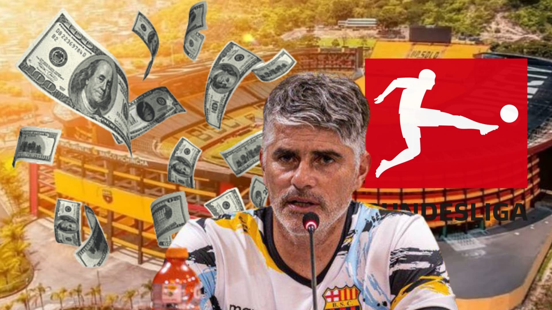 El brasileño que interesa a Barcelona SC, jugó en la Bundesliga y vale 1 millón