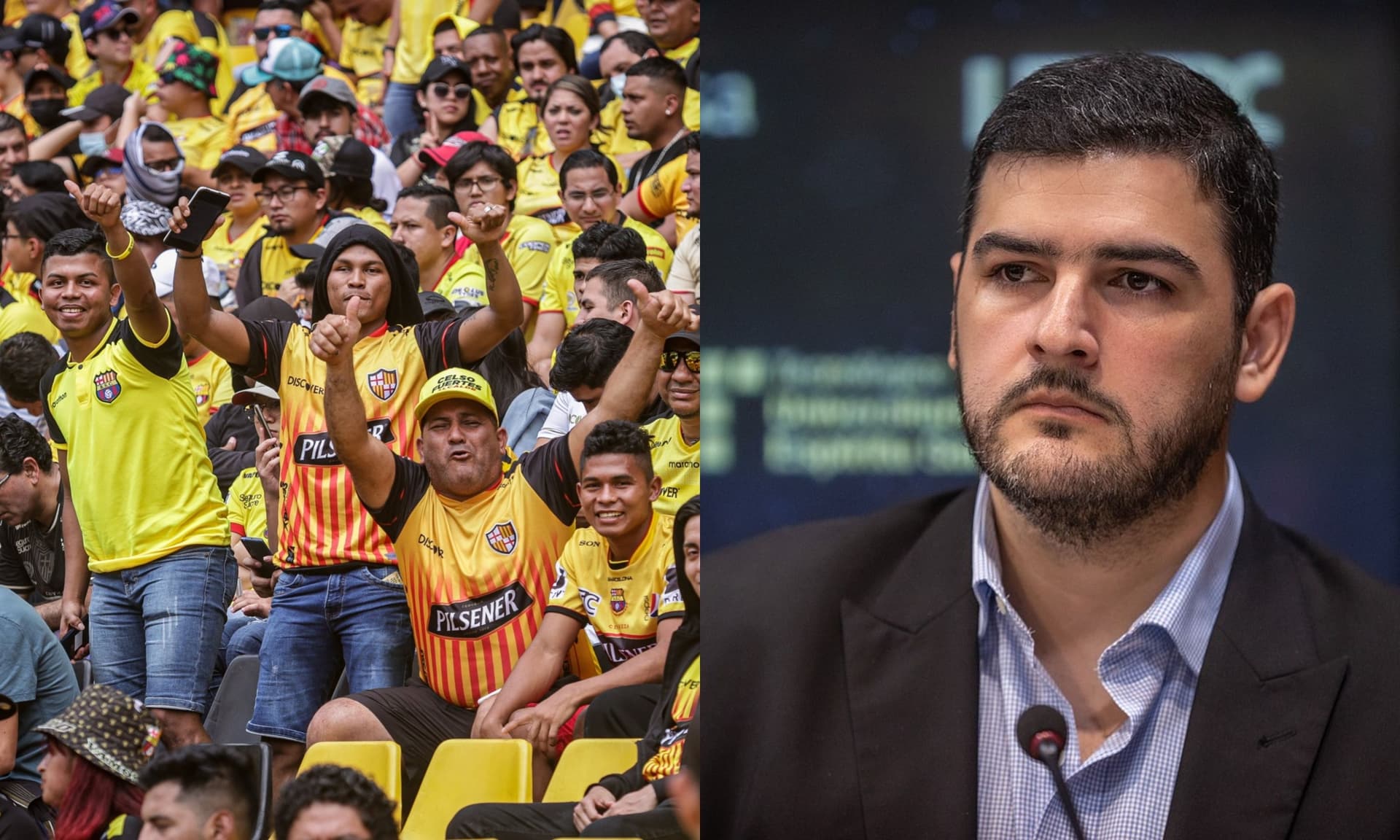El candidato a la alcaldía de Guayaquil dedicó estas palabras a la hinchada del Ídolo