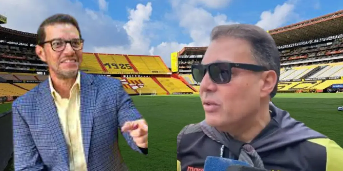 El candidato a presidente de Barcelona SC habló de su distanciamiento con Alfaro Moreno