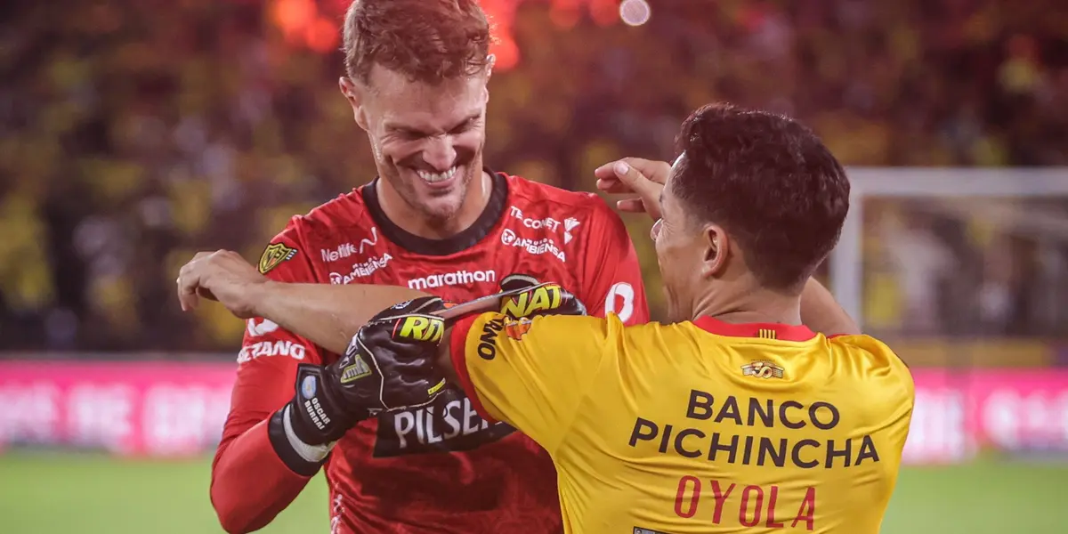 El ‘Capi’ fue de lo más destacado en el primer tiempo contra Mushuc Runa.