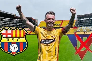 El central que Barcelona SC le arrebataría a Liga de Quito para esta temporada