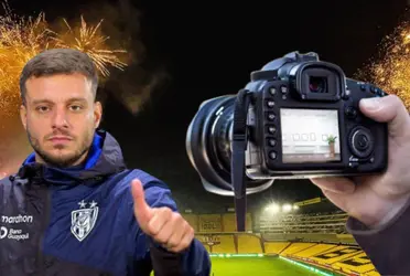 El club publicó una imagen de la jugada polémica que deja mas que claro que existió infracción