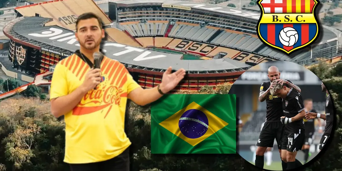 El crack brasileño que quiere fichar Barcelona SC, ante la negativa de Oyola