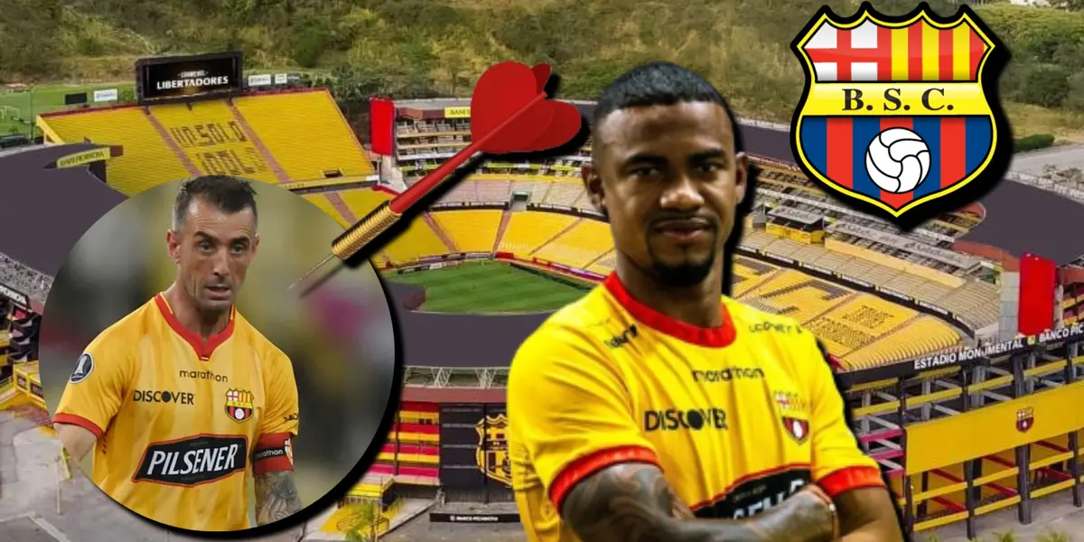 El dardo de Dixon Arroyo dirigido a Damián Díaz, ni bien llegó a Barcelona SC