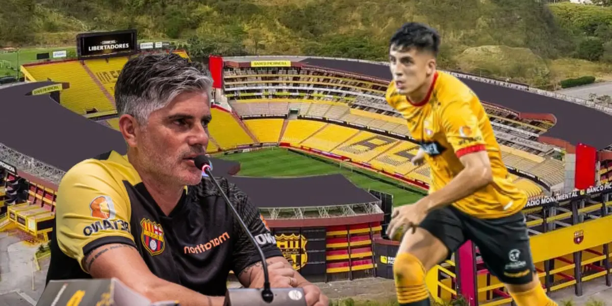 El defensa que reemplazaría a Luca Sosa si se va de Barcelona SC