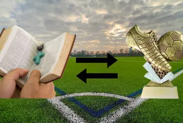 El delantero cambio los goles por la palabra de Dios