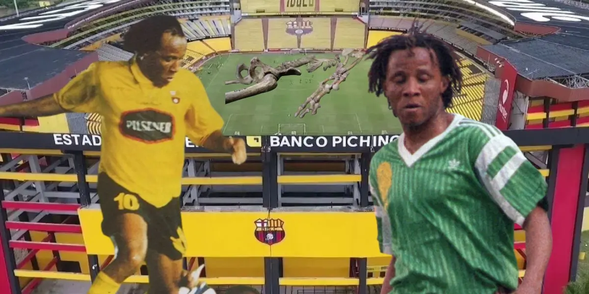 El delantero camerunés luce irreconocible a sus 58 años