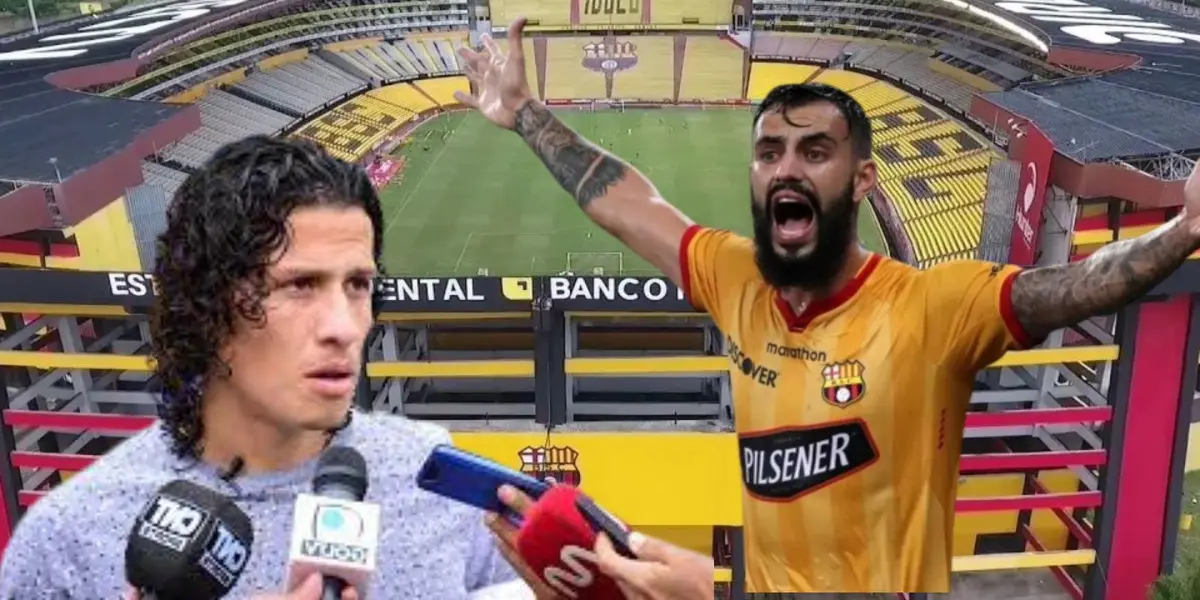 El delantero del América se acordó con cariño de su paso por el más grande del futbol ecuatoriano