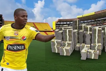 El delantero ecuatoriano contó que incentivaba a sus compañeros de Barcelona SC