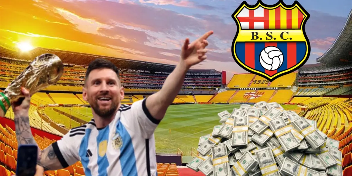 El delantero estrella que planea contratar Barcelona SC fue compañero de Messi y cuesta 3 millones