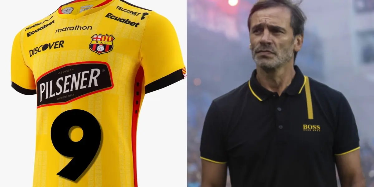 El delantero no tiene las puertas abiertas en Barcelona SC por parte de Fabián Bustos para el 2023