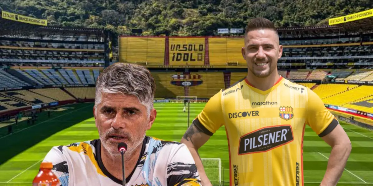 El delantero que le interesa a Barcelona SC, podría dejar sin chances a Bauman para este año